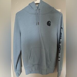 Carhartt Women's Light Blue Hoodie